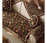 Customizable Modern Velvet Thick Sofa Cover Country Style Furniture Protector Granular Fabric Slipcover for Couch Seat Cushion (90x120cm 35x47inch)