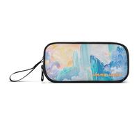 customizable Mountains Of Fantastic Color Nylon Pencil Bag School Supplies Big Capacity School Pencil Case Stationery Organizer for Middle School Teen Boys
