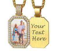 Customizable Necklace Dog Memorial Necklace Dog Tags Personalised for People