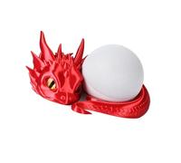 Customizable Open Dragon Shelf for Intelligent Speakers, 5 Color Settings, Additional Finishes, Dragon Phone Owner for Echo Points