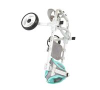 Customizable Pet Cart for Small and Big Animals Featuring Rear Leg Assistance Sturdy Metal Structure Portable Pet Mobility Aid