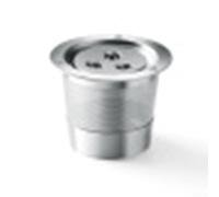 Customizable Reusable Coffee Capsule Shell for K45 Metal Construction with Hole Variants (A)