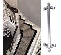 Customizable Rug Holder for Stairs, Brass Stair Carpet Fixing Rod with Mounting Screws, Add A Timeless Beauty, Staircase Runner Rods for Museum/Library(1pc,24in/61cm)