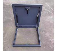 Customizable Sealed Window Covers for Attics/Basements, Waterproof Skylight Covers for Sloped & Flat Roofs, Blackout Maintenance Hatch Cover (20x19in/51x48cm)