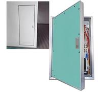 Customizable Size Hide Plumbing Hatch Door, Paintable Electrical/Plumbing Access Doors, with Locking Device & Aluminum Frame(24"x38"/61x96cm)