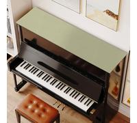 Customizable Size PVC Leather Piano Runner Mat, Piano Top Cover with Non-Slip Backing, Upright Pianos Mat for TV Cabinet Easy to Cut(Style-3,16x44in)