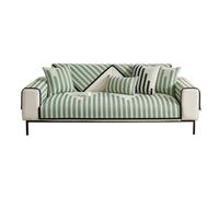 Customizable Sofa Cover 110x170 cm Washable Anti-Slip Cushion Covers All Seasons Protection Dustproof and Perfect for Sofa Assembly Green
