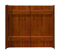 Customizable Solid Wood Cafe Swinging Doors 63x39inch - Stylish Half Waist Indoor Doors for Terrace, Emporium, and Butler's Pantry - Enhance Your Space!