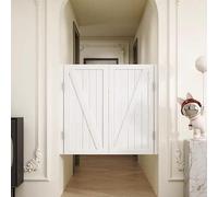 Customizable Solid Wood Swing Cafe Doors with Automatic Closure and Stainless Steel Hinges - Interior Saloon Style