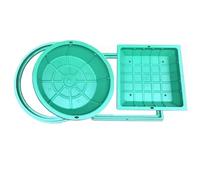 Customizable Square/Round Invisible Manhole Covers Removable & Inspect Access Covers 400-1000mm Strong F Design for Easy Installat & Maintenance