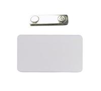 Customizable Sturdy Acrylic Pin Badge Fashion Accessory Portable for Employee Identification and Event Participation Personalize Badge