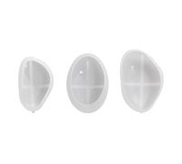 Customizable Sturdy Silicone Molds for Artistics Creation 3 Pieces Set Accessory for Garden Landscaping Decoration Handmade Art Supplies