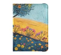 Customizable The Magical Tree Leather Passport and Vaccine Card Holder Combo Vaccine Card Holder Cover Combo Passport Cover Holder Wallet Case Lightweight, The magical Tree, One Size