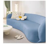 Customizable Thick Stretch Velvet Sofa Cover for Curved Modular Sofas Easy to Clean Fits Sizes 90-140cm Durable Protection Stylish Home Decor