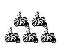 Customizable Vehicle Stickers 13cm Easy Peel(Black)