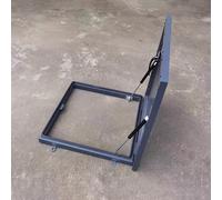 Customizable Waterproof Skylight Covers for Flat & Sloped Roofs - Rainproof Sealed Lid Easy Install Universal Maintenance Hatch Cover (36"x36") - & Weatherproof