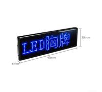 Customizable Wireless LED Name Tag with Rechargeable Feature Great for Exhibitions, Nightclubs, and Retail Spaces