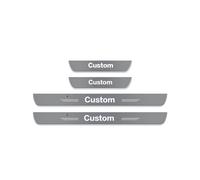(Customize, 4PCS Set) [Customized] Car door illuminated sill light logo Projector lamp USB Power