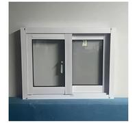 Customize Home Replacement Window with Screen, Aluminum Alloy Frame Basement Sliding Windows for Shed Chicken Coop Bathroom(50x60 cm)