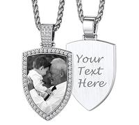 Customize Necklace 5a Crystal Photo Personalize Necklace with Picture Personalised