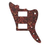 Customize Parts For Jet Guitars for JJ-350 Electric Guitar Pickguard Scratch Plate(4Ply Red Tortoise1)