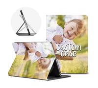 Customize Photo for iPad Pro 10.5-inch Microfiber Lining Soft TPU Back Case Auto Sleep/Wake Smart Cover Protective Leather Personalized Picture Name AJ