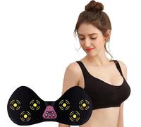 Customize What You Need Electric Breast Enhancer Massager Bra with Intelligent Heating & 5 Massage Intensities for Chest Pain Relief and Enlargement