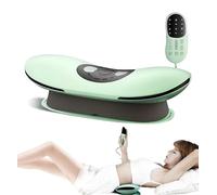 Customize What You Need Electric Lumbar & Abdominal Massager - Heated, Vibrating with 26° Oscillating Traction, Adjustable Back Stretcher for Waist and Lower Back Pain Relief