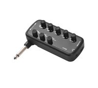 Customize what you need Portable Mini Guitar Amplifier - Plug and Play Headphone Amp with 3 Built-In Speaker Simulations for Electric Guitars(Bass)