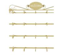 Customize what you need Wall-Mounted Underwear Display Rack, Lingerie Shop Retail Stores Multipurpose Wall Display Shelf for Bras Intimates Panties Underclothing(B,L120cm)