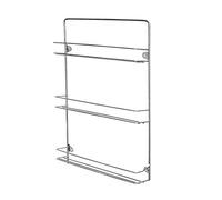 Customize Your British Spice Rack With Colour And Size To Suit Your Kitchen (3 Tier, Chrome)