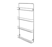 Customize Your British Spice Rack With Colour And Size To Suit Your Kitchen (4 Tier, Chrome)