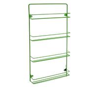 Customize Your British Spice Rack With Colour And Size To Suit Your Kitchen (4 Tier, Green)