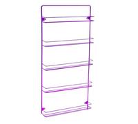 Customize Your British Spice Rack With Colour And Size To Suit Your Kitchen (5 Tier, Purple)