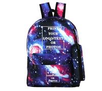 Customize Your Logo Name Image Teenager Backpack Children Schoolbag Students Backpack Set Color13,43 * 32 * 12cm