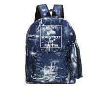 Customize Your Logo Name Image Teenager Backpack Children Schoolbag Students Backpack Set Color9,43 * 32 * 12cm