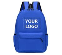 Customize Your Logo/Text Personalized Backpack Boys Girls Kids Casual Bookbag Children's Book Bags Teenagers' Schoolbag Travel Backpack Color5,35 * 25 * 10Cm