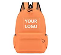 Customize Your Logo/Text Personalized Backpack Boys Girls Kids Casual Bookbag Children's Book Bags Teenagers' Schoolbag Travel Backpack Color3,35 * 25 * 10Cm