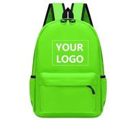 Customize Your Logo/Text Personalized Backpack Boys Girls Kids Casual Bookbag Children's Book Bags Teenagers' Schoolbag Travel Backpack Color4,35 * 25 * 10Cm