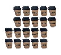 Customize your office or home decor with this set of box coffee cup cork map pins. Made from durable resin cork wall pins