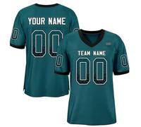 Customize Your Own American Football Jersey Printed with Name Number Logo Personalized Rugby Shirt for Men Youth Women Kids