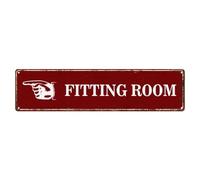 Customize Your Own Street Signs With Right Arrow, Fade Resistant, Pre-Drilled Holes, Fitting Room Aluminum Sign, Farmhouse Outdoor Decorations Shop Wall Print, 10x40cm, More Sizes by Choosing