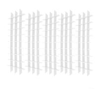 Customize Your Storage with 5Set Freeze Dryer Tray Dividers for Harvest Right Perfect for Food Items (Transparent)