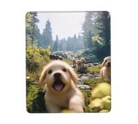 Customized A lively little dog Mouse Pad - Unique Design for Gaming & Office, Full-Color Print, Non-Slip Rubber Base, Perfect for Laptop & Computer Desks