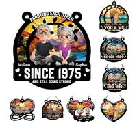 Customized Annoying Each Other Since Suncatcher, Annoying Each Others Since and Still Going Strong Signs, Couple SunCatcher Ornament for Him Her