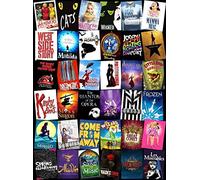 Customized Broadway Musical Jigsaw Puzzles 1000 Pieces for Adults and Children, Intellectual Learning, Educational Decompression Games, Leisure Time, for Friends75*50cm