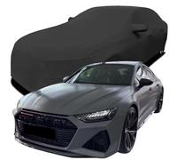 Customized Car Cover for Audi RS7 2023 2024 2025, Indoor Car Cover Velvet Stretch Dustproof Protection Full Car Cover, with Storage Bag,Black