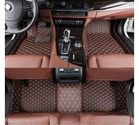 Customized Car Floor Mats Compatible with Hyundai Elantra,Tucson, Veloster, Sonata, Accent,Equus,Palisade,Tiburon,Tucson etc Non-Slip Leather Car Floor Liners (3D Coffee)