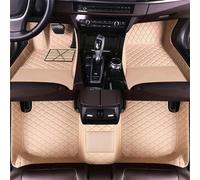 Customized Car Floor Mats Compatible with Hyundai Elantra,Tucson, Veloster, Sonata, Accent,Equus,Palisade,Tiburon,Tucson etc Non-Slip Leather Car Floor Liners (3D Beige)