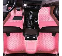 Customized Car Floor Mats Compatible with Hyundai Elantra,Tucson, Veloster, Sonata, Accent,Equus,Palisade,Tiburon,Tucson etc Non-Slip Leather Car Floor Liners (3D Pink)